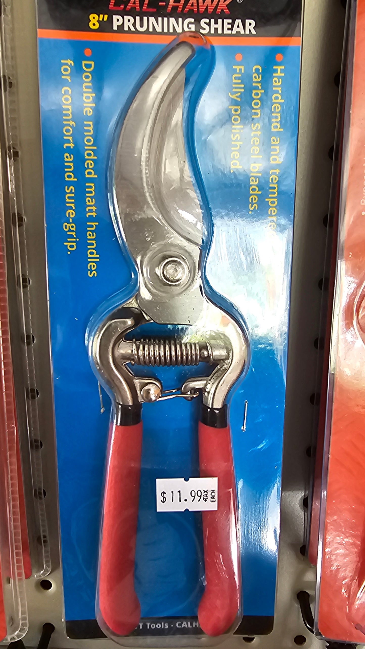 8" Cal-Hawk Hand Pruning Shear