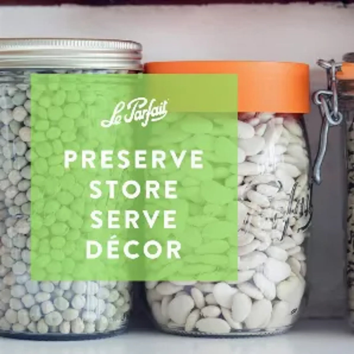 Touchdown Jar Le Parfait Screw Top Jars – Chatta Homestead Supply eStore