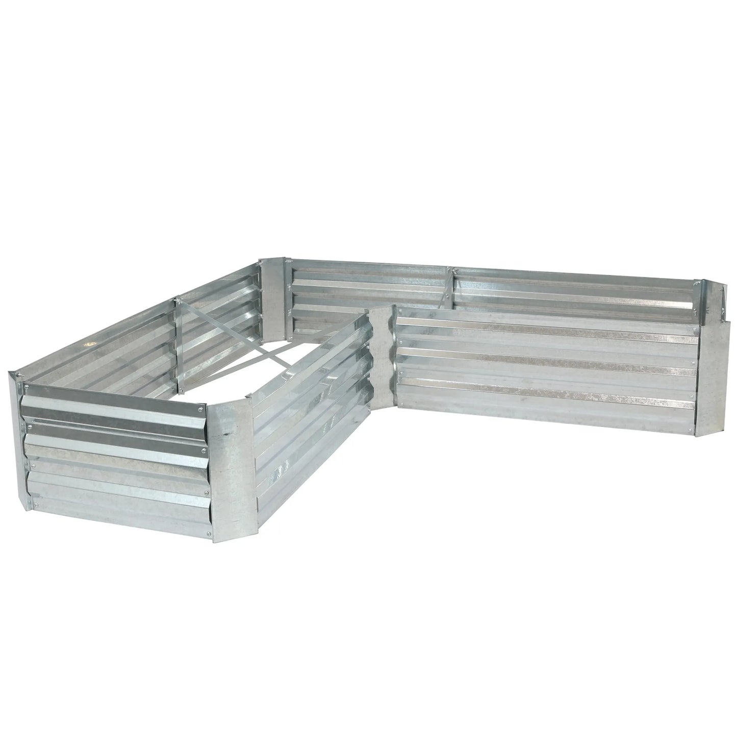 Steel L Shape Raised Garden Bed