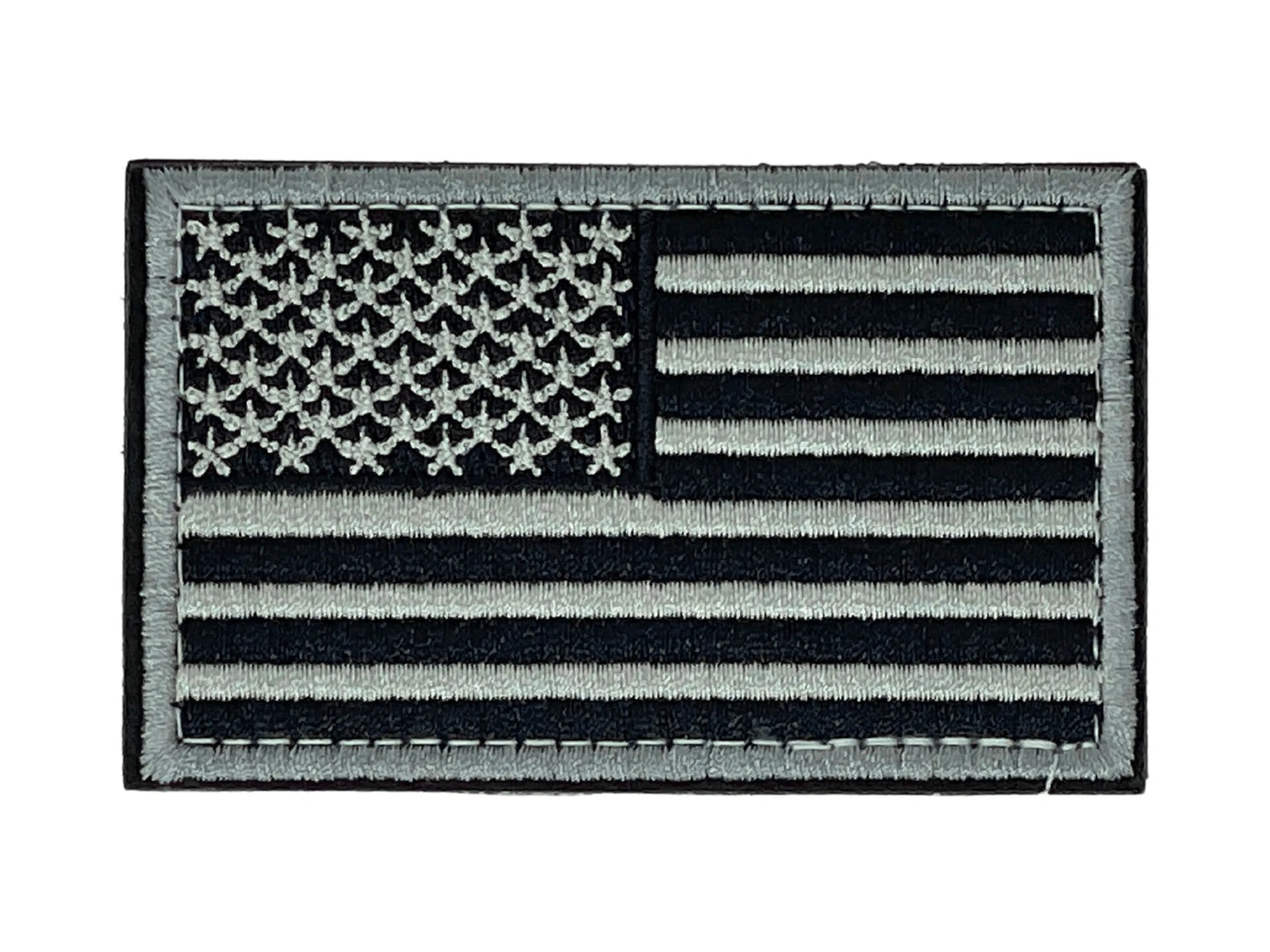 Tactical USA Flag Patch with Detachable Backing