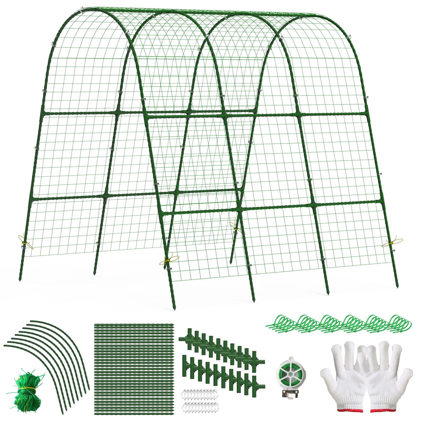 Cucumber Trellis for Raised Bed