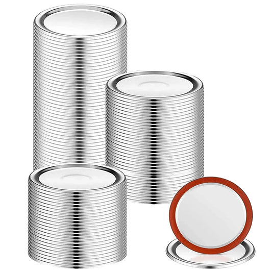 100 Pcs Regular Mouth Canning