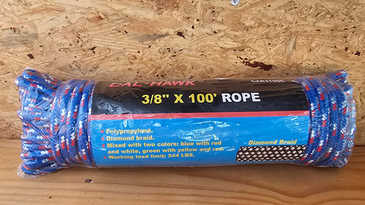 3/8" x 100' Rope